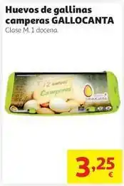 Alcampo Huevos de gallinas camperas oferta