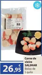 Alcampo Carne de vieira oferta