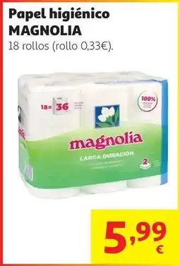 Alcampo Magnolia - papel higienico oferta
