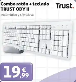 Alcampo TRUST Combo ratón + teclado ody II oferta