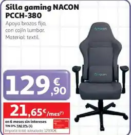 Alcampo NACON Silla gaming PCCH-380 oferta