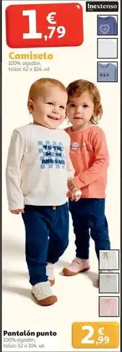 Alcampo Inextenso Camiseta oferta