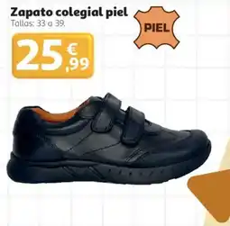 Alcampo Zapato colegial piel oferta