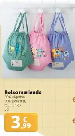 Alcampo Bolsa merienda oferta
