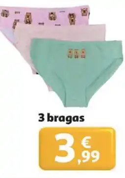 Alcampo 3 bragas oferta