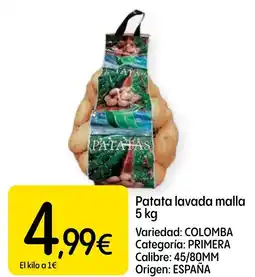 Dialprix Patata lavada malla oferta