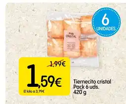 Dialprix Tiernecito cristal Pack 6 uds. oferta