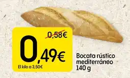 Dialprix Bocata rústico mediterráneo oferta