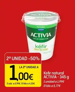 Dialprix ACTIVIA Kefir natural oferta
