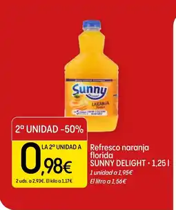 Dialprix SUNNY DELIGHT Refresco naranja florida oferta