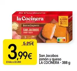Dialprix LA COCINERA San Jacobos jamón y queso oferta