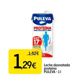 Dialprix PULEVA Leche desnatada proteína oferta