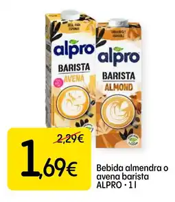 Dialprix ALPRO Bebida almendra o avena barista oferta