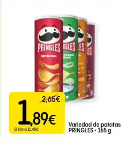 Dialprix PRINGLES Variedad de patatas oferta
