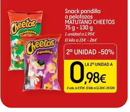 Dialprix CHEETOS Snack pandilla o pelotazos oferta