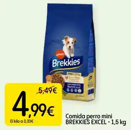 Dialprix BREKKIES EXCEL Comida perro mini oferta