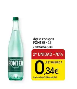 Dialprix FONTER Aqua con gas oferta