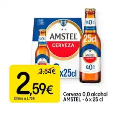 Dialprix AMSTEL Cerveza 0,0 alcohol oferta