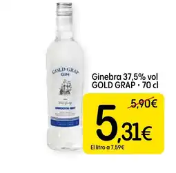 Dialprix GOLD GRAP Ginebra 37,5% vol oferta