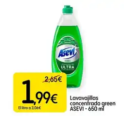 Dialprix ASEVI Lavavajillas concentrado green oferta