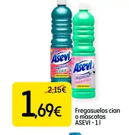 Dialprix ASEVI Fregasuelos cian o mascotas oferta