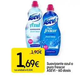 Dialprix ASEVI Suavizante azul o puro frescor oferta