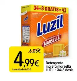Dialprix LUZIL Detergente maleta marsella oferta