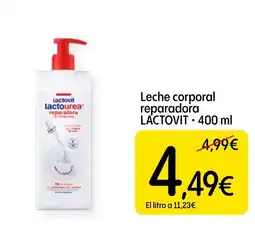 Dialprix LACTOVIT Leche corporal reparadora oferta
