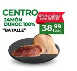 Quality Supermercados BATALLE jamón duroc 100% oferta