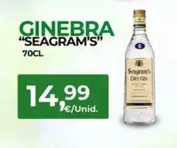 Quality Supermercados SEAGRAM'S Ginebra oferta