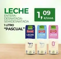 Quality Supermercados PASCUAL Leche entera- desnatada- semidesnatada oferta