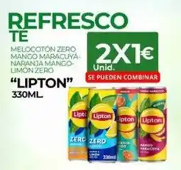 Quality Supermercados LIPTON Refresco te melocotón zero mango maracuya- naranja mango- limon zero oferta