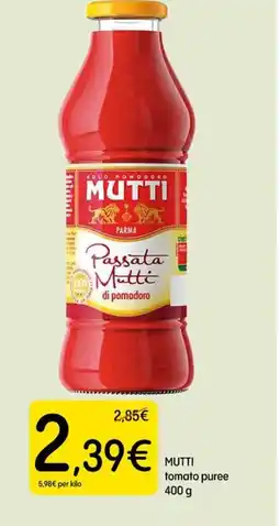 Dialprix MUTTI tomato puree oferta