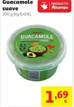 Alcampo Guacamole suave oferta