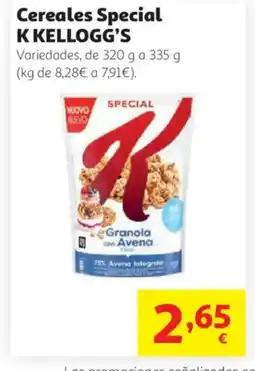 Alcampo K KELLOGG'S Cereales Special oferta