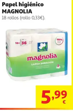 Alcampo MAGNOLIA Papel higiénico oferta