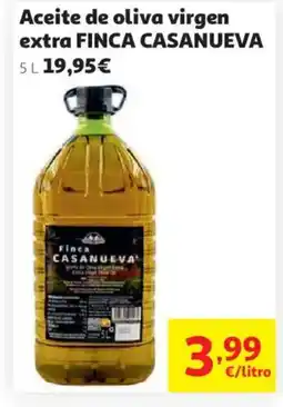 Alcampo FINCA CASANUEVA Aceite de oliva virgen extra oferta
