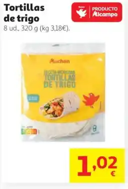 Alcampo Tortillas de trigo oferta