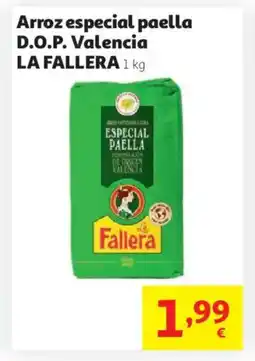 Alcampo LA FALLERA Arroz especial paella D.O.P. Valencia oferta