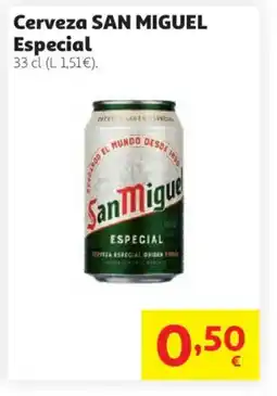 Alcampo SAN MIGUEL Cerveza Especial oferta