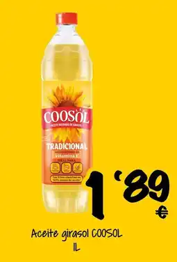 Supermercados MAS COOSOL Aceite girasol oferta