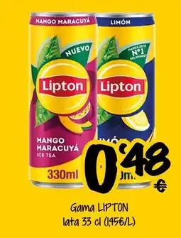 Supermercados MAS LIPTON Gama oferta
