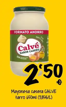 Supermercados MAS CALVE Mayonesa casera oferta