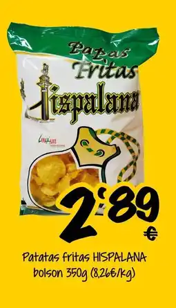 Supermercados MAS HISPALANA Patatas fritas bolson oferta