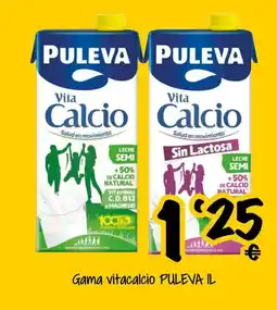 Supermercados MAS PULEVA Gama vitacalcio oferta