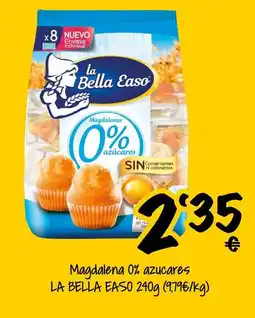Supermercados MAS LA BELLA EASO Magdalena 0% azucares oferta