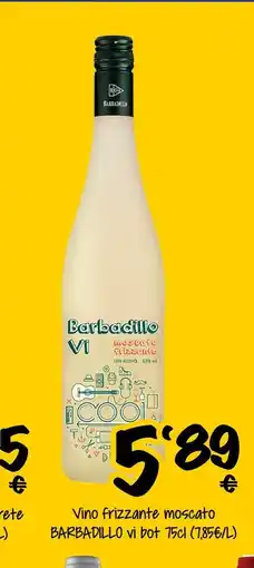 Supermercados MAS BARBADILLO Vino frizzante moscato oferta