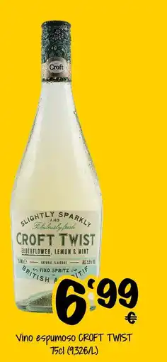 Supermercados MAS CROFT TWIST Vino espumoso oferta