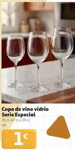 Alcampo Copa de vino vidrio Serie Especial oferta