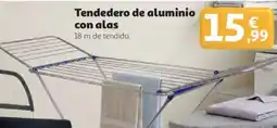 Alcampo Tendedero de aluminio con alas oferta
